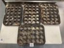 Thumbnail '3' of 4 x mini cupcake/pastry trays
