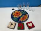 Thumbnail '1' of Sunflower Plate, Beer Glasses and Wall Hangings