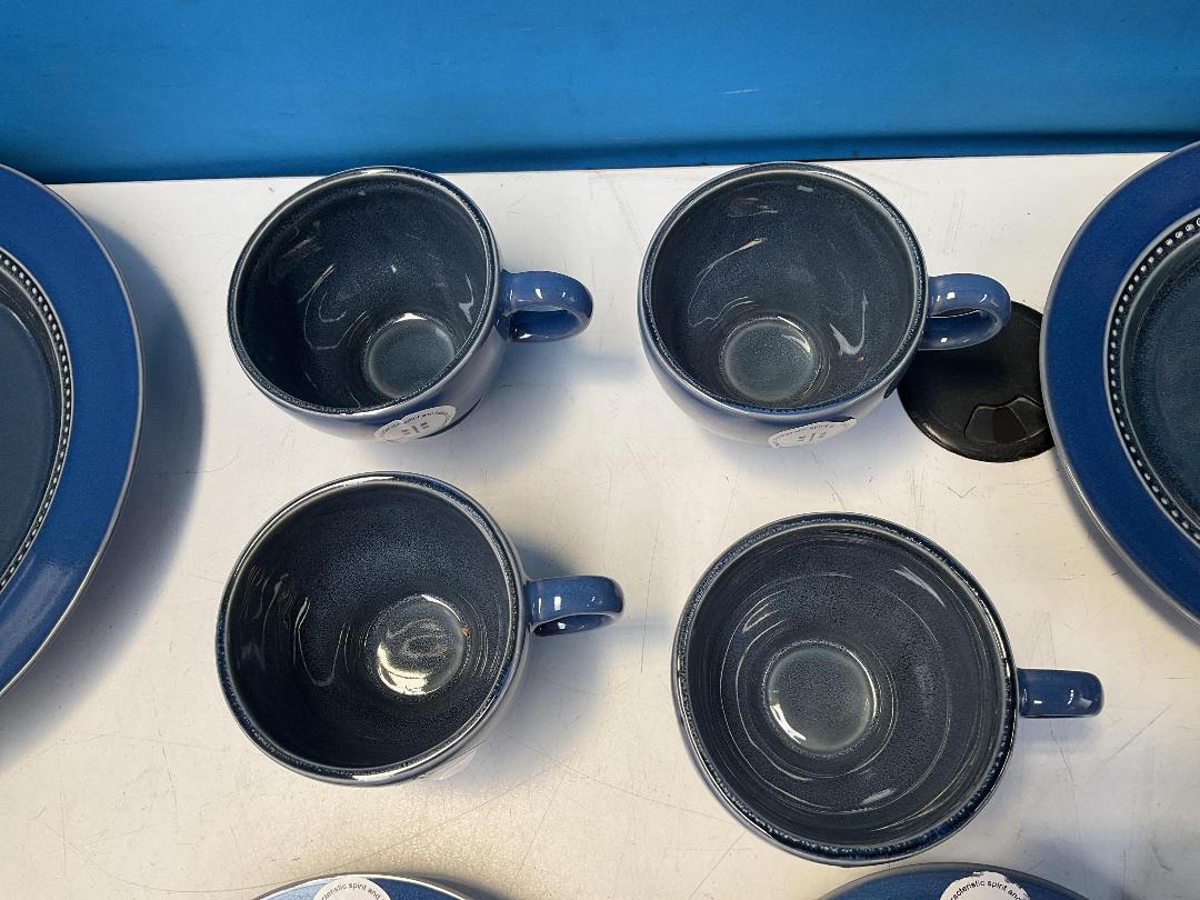 Photo '6' of Ethos Danube 20Piece Stoneware Dinner Set - Blue Coloured