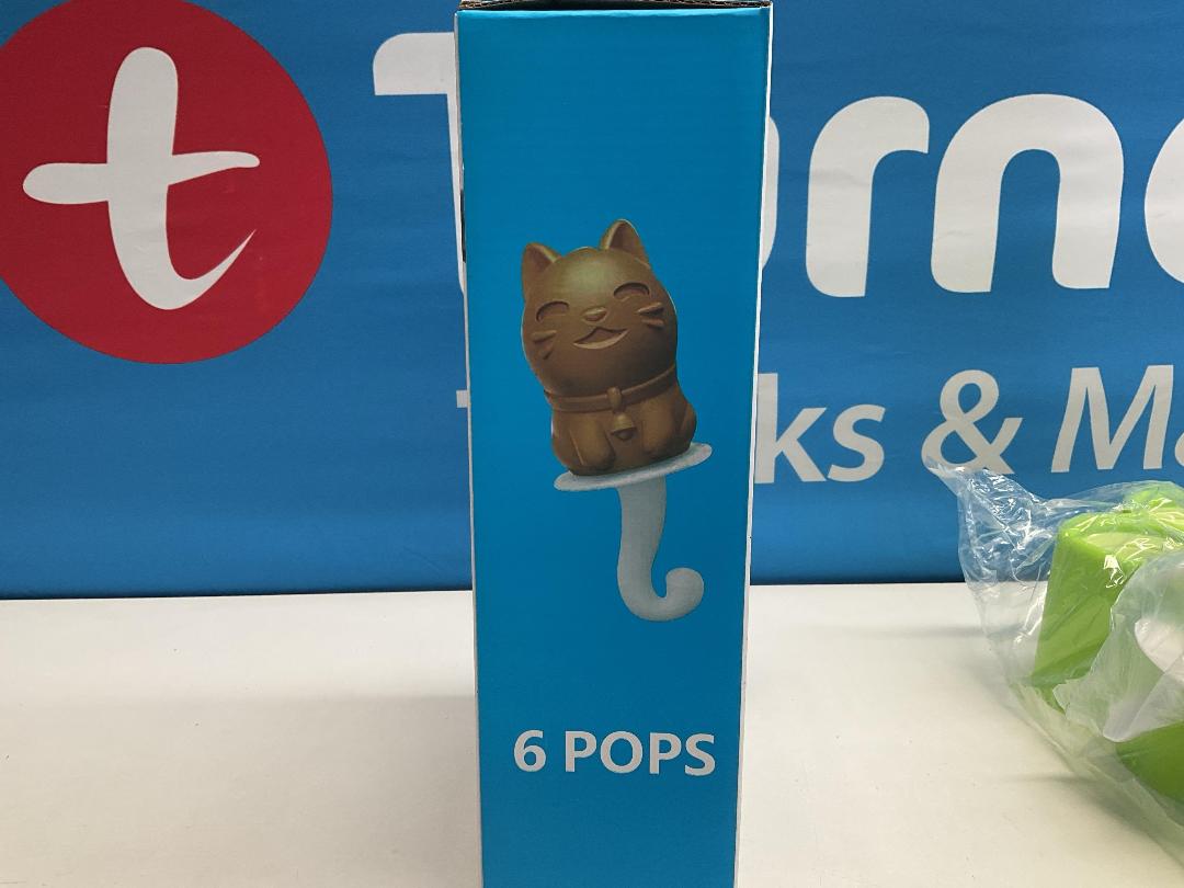 Photo '5' of Ice Pop Molds - 6 Fun Characters - Green *NEW* Photo '5' of Ice Pop Molds - 6 Fun Characters - Green *NEW*