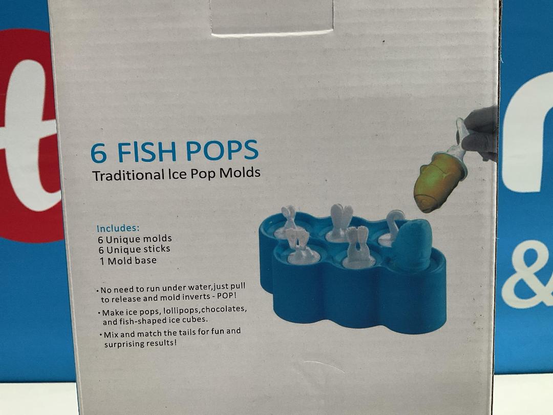 Photo '4' of Ice Pop Molds - 6 Fun Characters - Green *NEW* Photo '4' of Ice Pop Molds - 6 Fun Characters - Green *NEW*