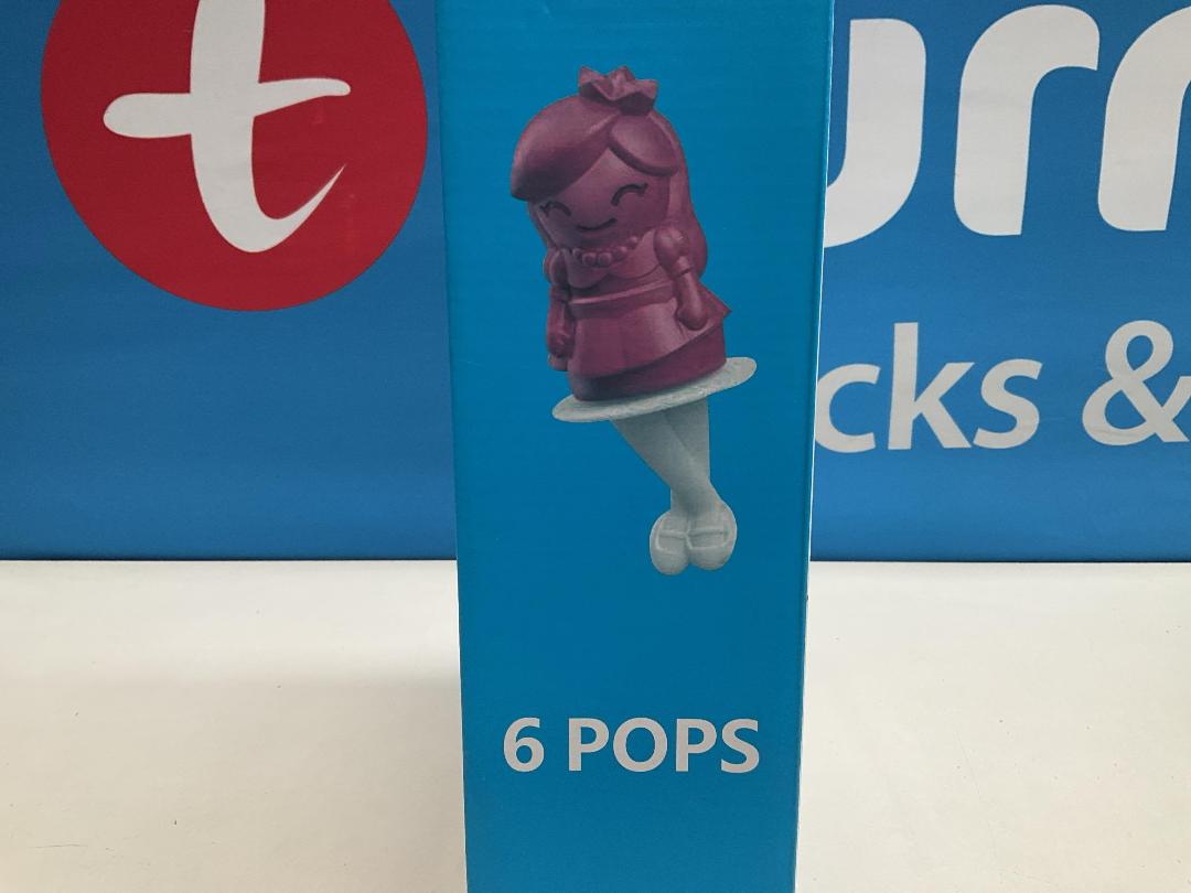 Photo '5' of Ice Pop Molds - 6 Fun Characters - Blue *NEW* Photo '5' of Ice Pop Molds - 6 Fun Characters - Blue *NEW*