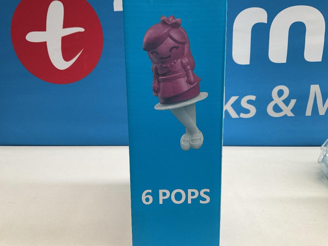 Photo '5' of Ice Pop Molds - 6 Fun Characters - Blue *NEW* Photo '5' of Ice Pop Molds - 6 Fun Characters - Blue *NEW*