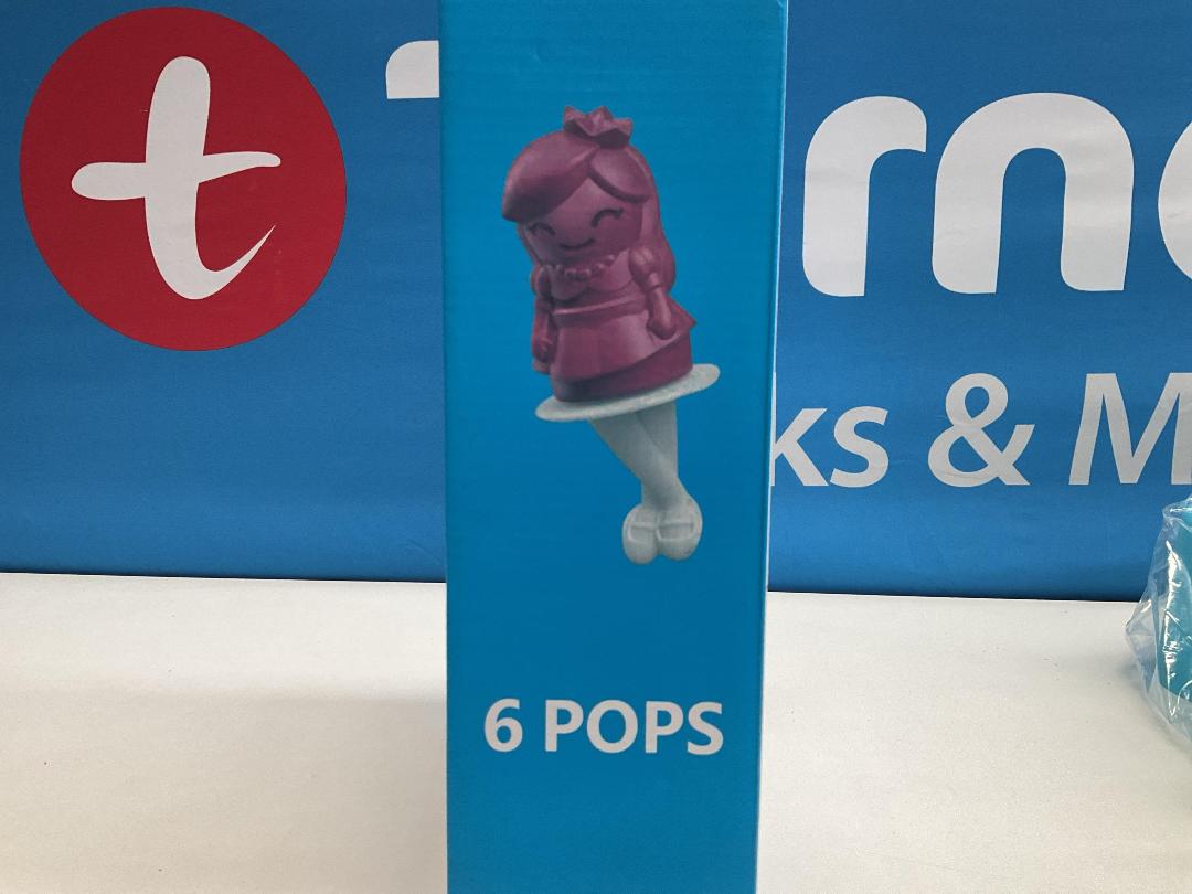 Photo '5' of Ice Pop Molds - 6 Fun Characters - Blue *NEW* Photo '5' of Ice Pop Molds - 6 Fun Characters - Blue *NEW*