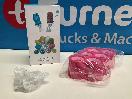 Thumbnail '1' of Ice Pop Molds  - 6 Fun Characters - Pink *NEW*