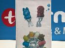 Thumbnail '2' of Ice Pop Molds  - 6 Fun Characters - Pink *NEW*