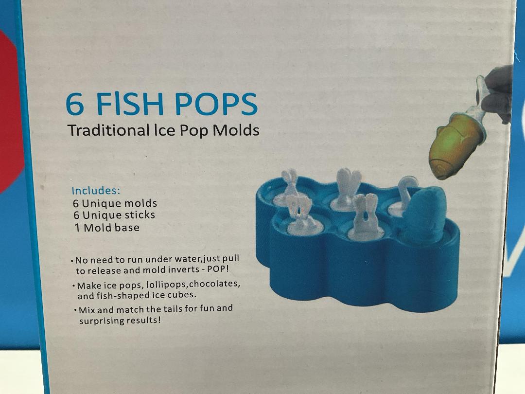 Photo '4' of Ice Pop Molds - 6 Fun Characters - Pink *NEW* Photo '4' of Ice Pop Molds - 6 Fun Characters - Pink *NEW*