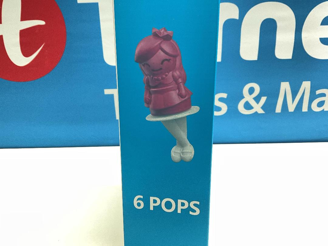 Photo '5' of Ice Pop Molds - 6 Fun Characters - Pink *NEW* Photo '5' of Ice Pop Molds - 6 Fun Characters - Pink *NEW*