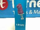 Thumbnail '5' of Ice Pop Molds  - 6 Fun Characters - Pink *NEW*