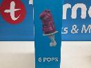 Thumbnail '5' of Ice Pop Molds  - 6 Fun Characters - Pink *NEW*