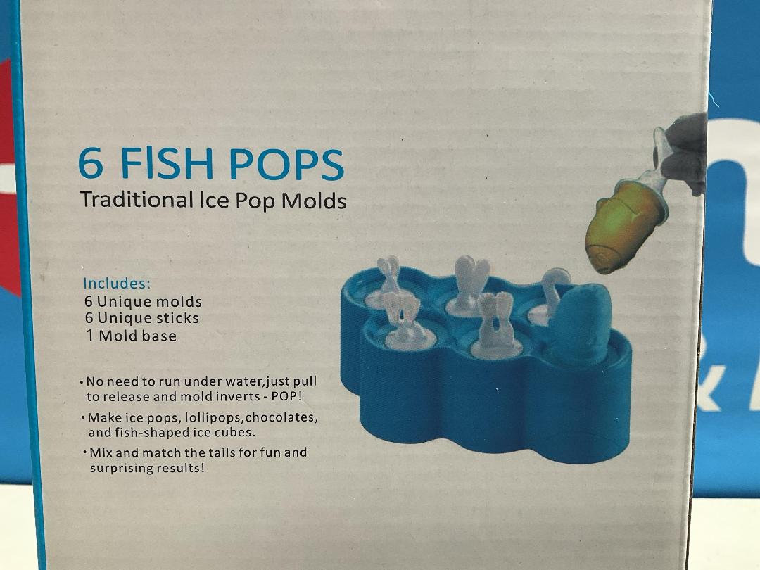 Photo '4' of Ice Pop Molds - 6 Fun Characters - Pink *NEW* Photo '4' of Ice Pop Molds - 6 Fun Characters - Pink *NEW*