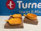 Thumbnail '1' of Ceramic Serving Dishes / Bakeware Set - Yellow (3pce) *NEW*