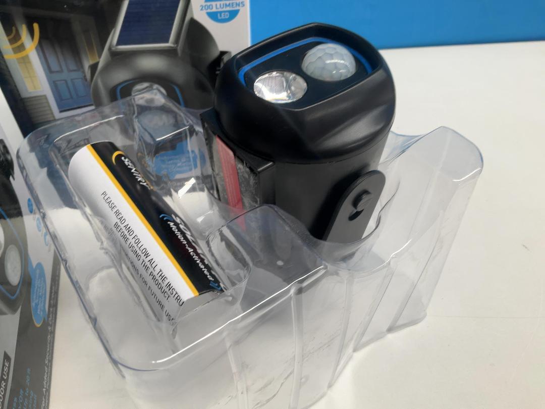 Photo '6' of Sensor Brite - Solar Sentry Outdoor LED Motion Light ( 2pce - RRP $99.98 )