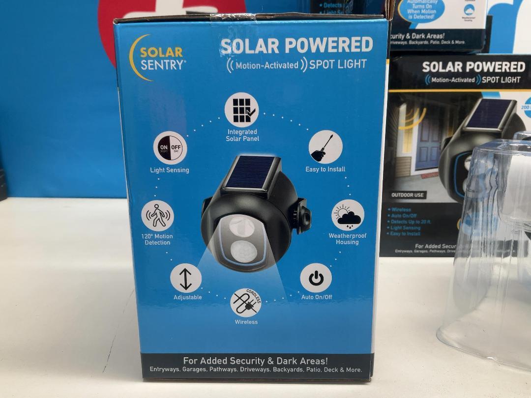 Photo '3' of Sensor Brite - Solar Sentry Outdoor LED Motion Light ( 4pce - RRP $199.96 ) Photo '3' of Sensor Brite - Solar Sentry Outdoor LED Motion Light ( 4pce - RRP $199.96 )