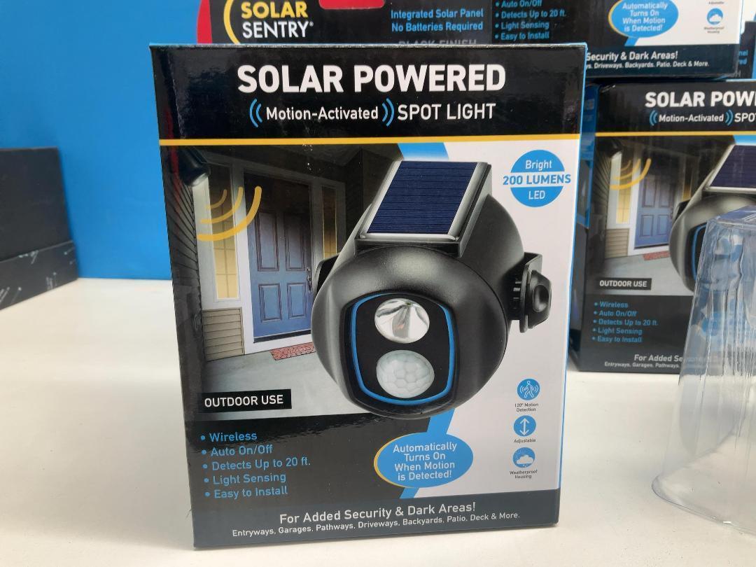 Photo '2' of Sensor Brite - Solar Sentry Outdoor LED Motion Light ( 4pce - RRP $199.96 )