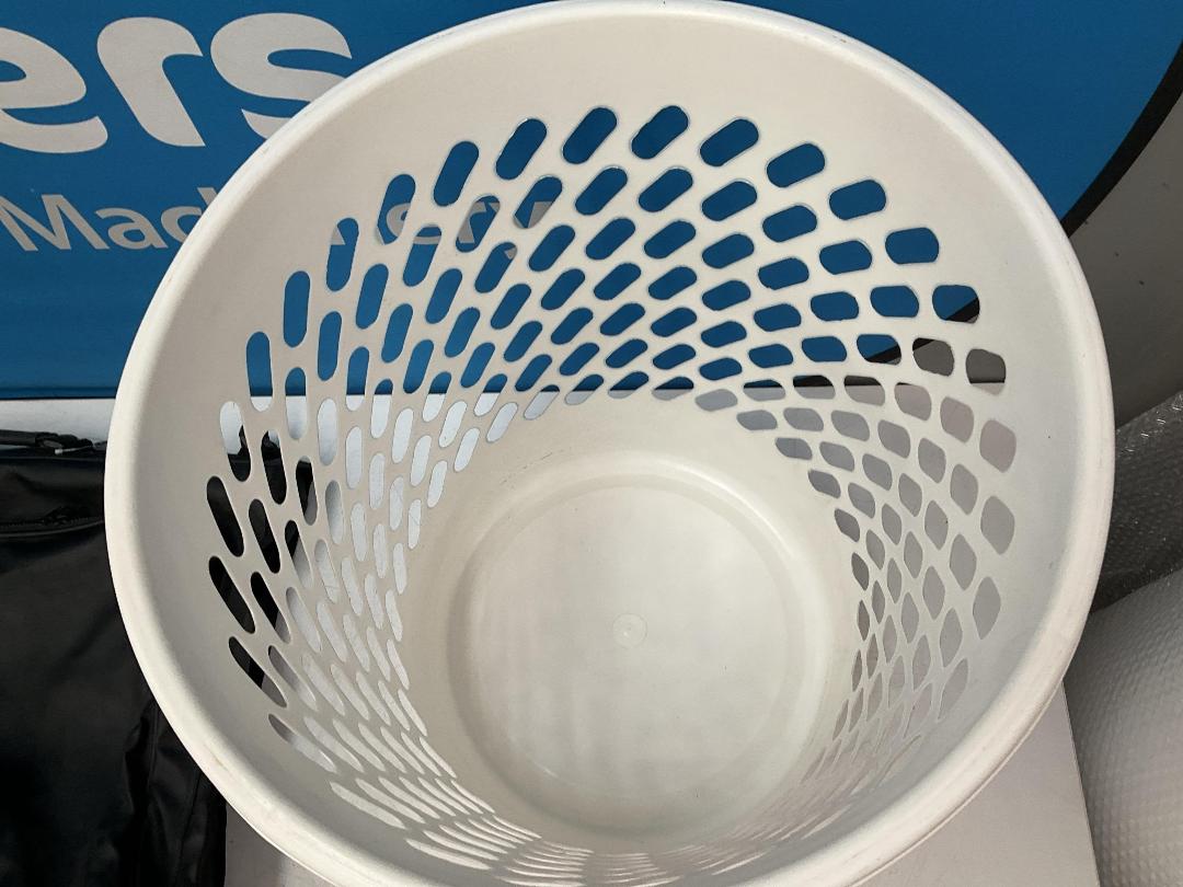 Photo '4' of White Coloured Laundry Basket and 2x Suit Bags or Similar