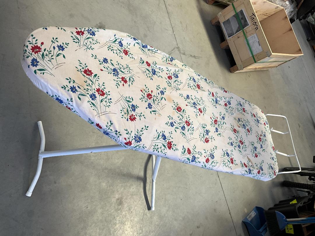 Photo '2' of White Coloured Ironing Board with Flower Designs