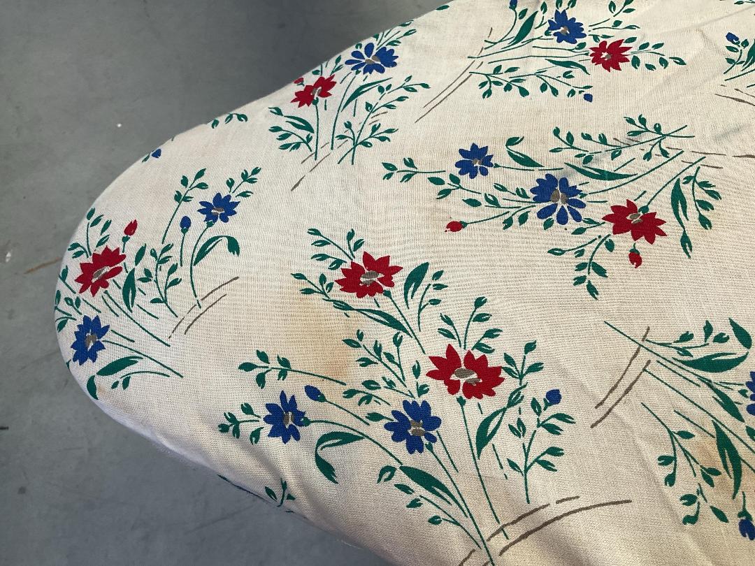 Photo '3' of White Coloured Ironing Board with Flower Designs