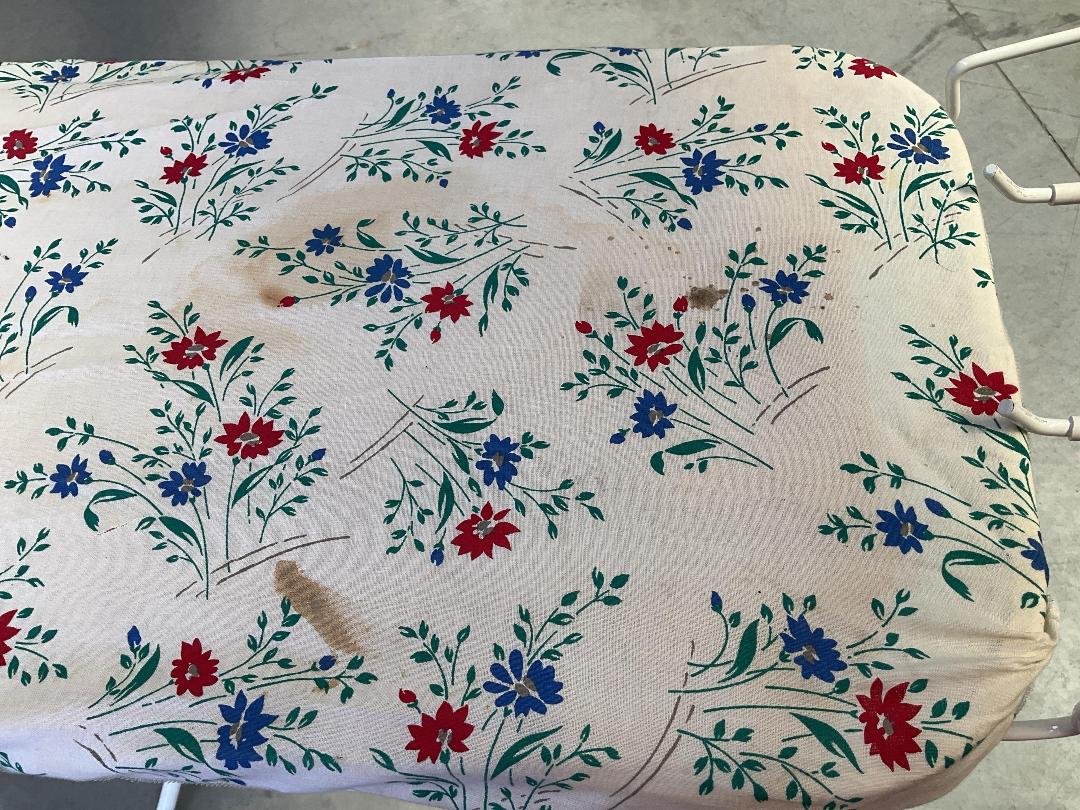 Photo '6' of White Coloured Ironing Board with Flower Designs