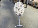 Thumbnail '8' of White Coloured Ironing Board with Flower Designs