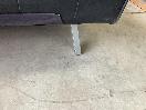 Thumbnail '3' of PU Leather or Similar Black Coloured Futon Sofa Couch