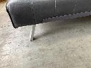 Thumbnail '2' of PU Leather or Similar Black Coloured Futon Sofa Couch