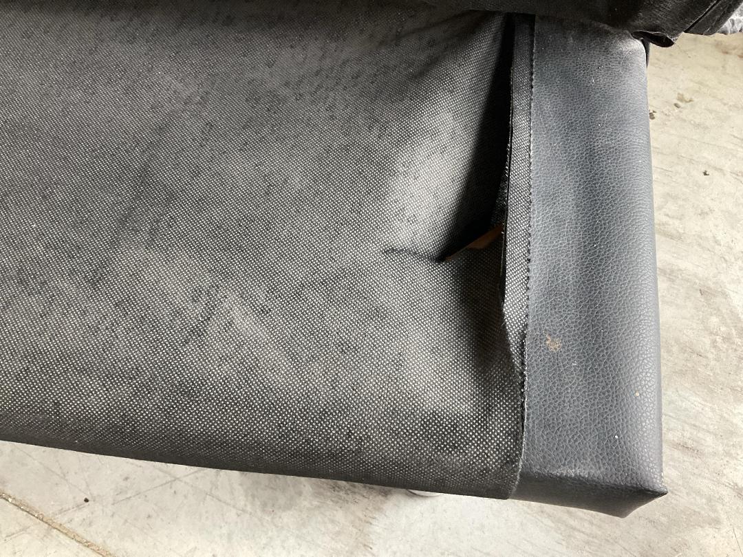 Photo '13' of PU Leather or Similar Black Coloured Futon Sofa Couch