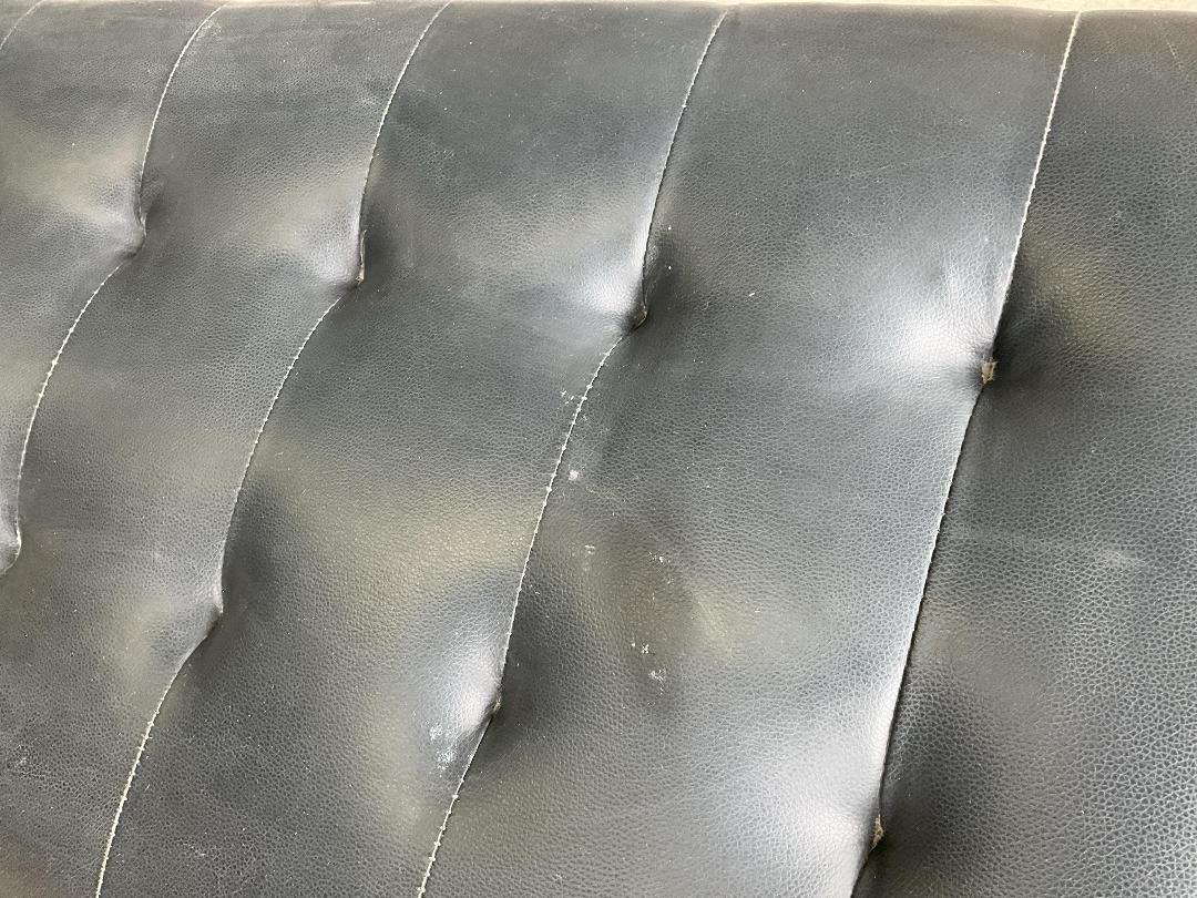 Photo '23' of PU Leather or Similar Black Coloured Futon Sofa Couch