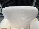 Thumbnail '5' of White Coloured Armchair on Wheels