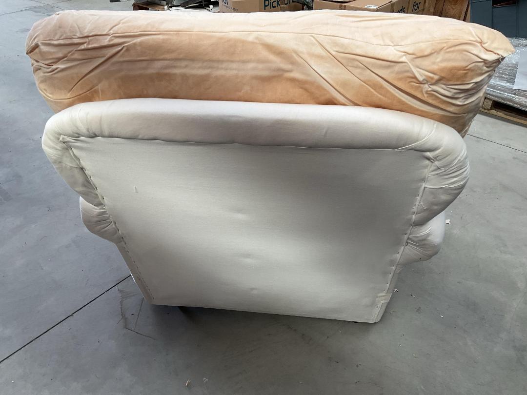 Photo '15' of White Coloured Armchair on Wheels Photo '15' of White Coloured Armchair on Wheels