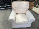 Thumbnail '19' of White Coloured Armchair on Wheels