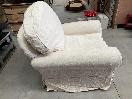 Thumbnail '10' of White Coloured Armchair on Wheels
