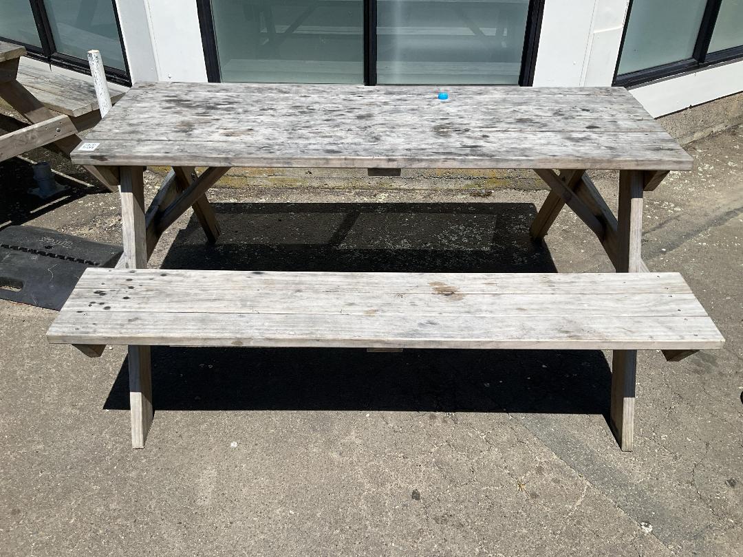 Photo '2' of Timber picnic table