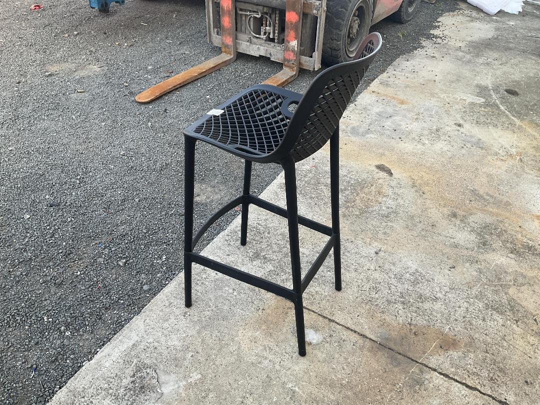 Photo '4' of Black Bar Stool Set (5)