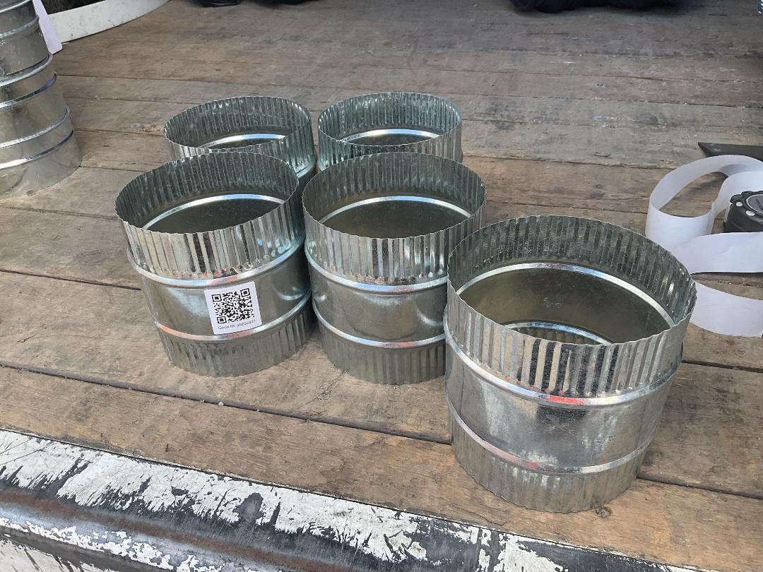 Photo '3' of Ducting joiners  5 x 6”/150mm