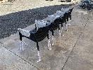 Thumbnail '6' of Black Outdoor Chair Set (4)