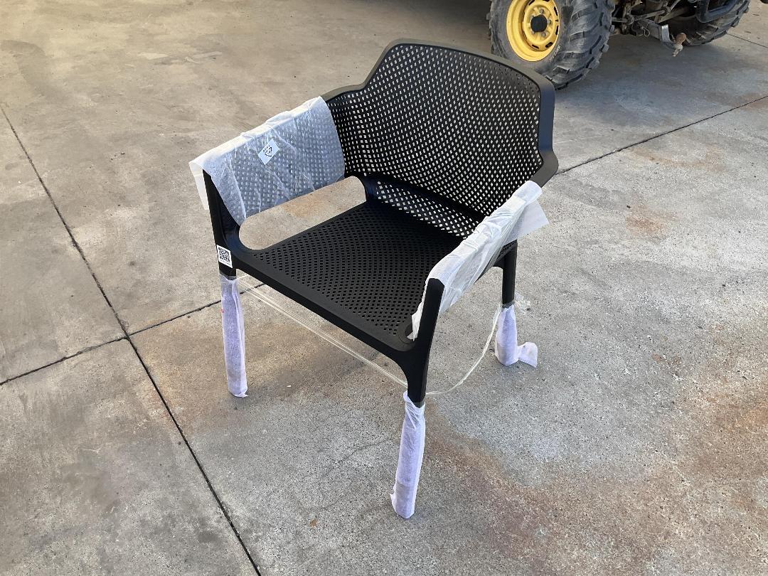 Photo '9' of Black Outdoor Chair Set (4) Photo '9' of Black Outdoor Chair Set (4)