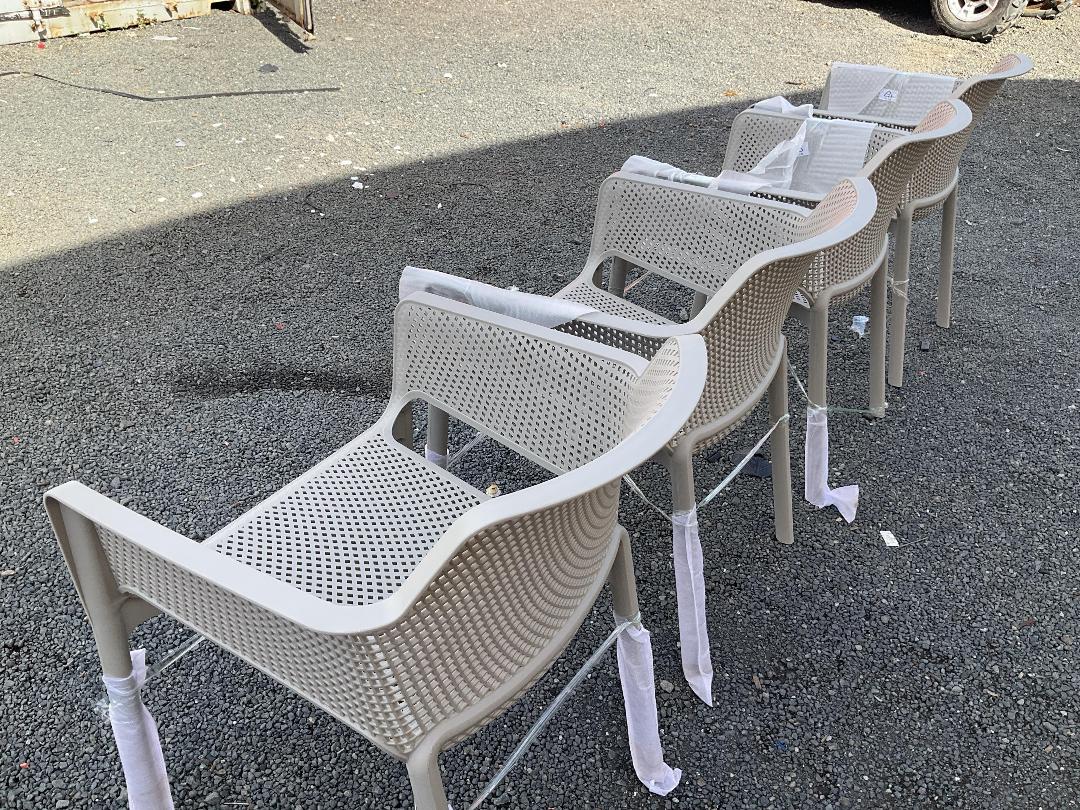 Photo '5' of Sandstone Outdoor Chair Set (4) Photo '5' of Sandstone Outdoor Chair Set (4)