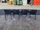Thumbnail '5' of Black Outdoor Chair Set (4)
