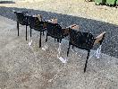 Thumbnail '4' of Black Outdoor Chair Set (4)