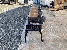 Thumbnail '6' of Black Outdoor Chair Set (4)