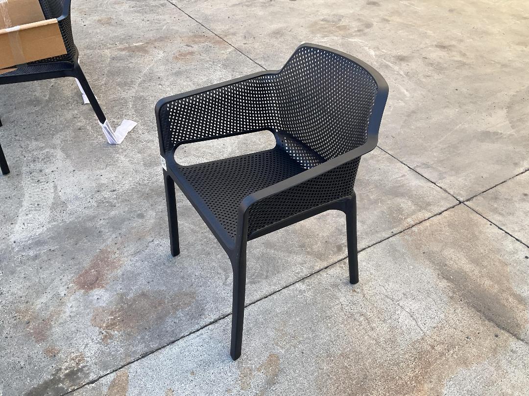 Photo '9' of Black Outdoor Chair Set (4) Photo '9' of Black Outdoor Chair Set (4)