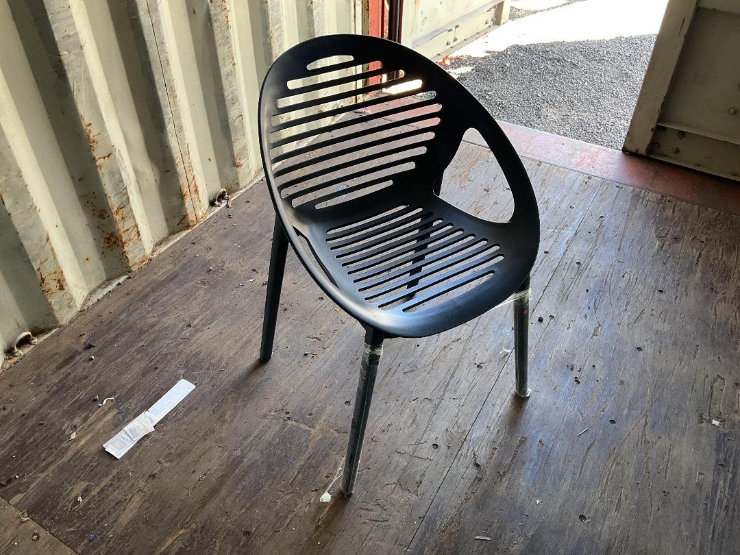 Photo '7' of Grey Outdoor Chair Set (4) Photo '7' of Grey Outdoor Chair Set (4)