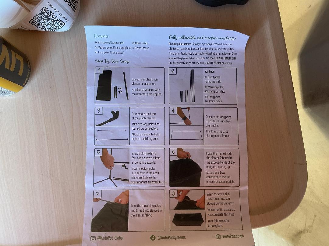 Photo '5' of 2x Tray 2 Grow Fabric Planters