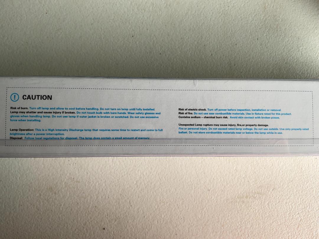 Photo '5' of 3x Nanolux 1000W Ceramic Metal Halide Double Ended Lamps