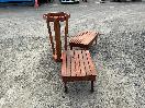 Thumbnail '2' of Wooden Tables & Plant Stand