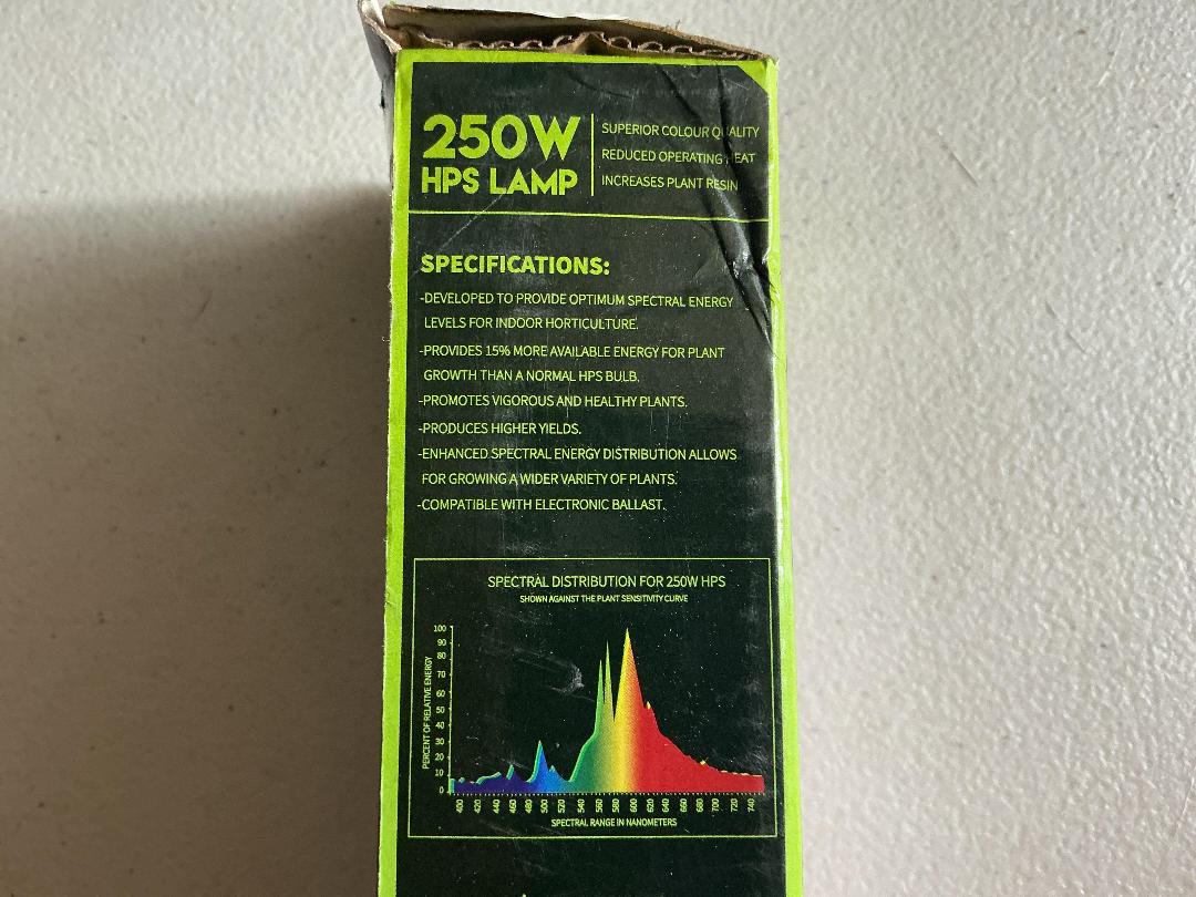 Photo '3' of 6x Super HPS Lamps (250W)