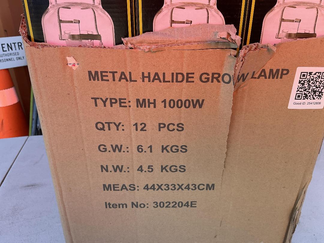 Photo '6' of Box of 1000W Super HPS Grow Lamps