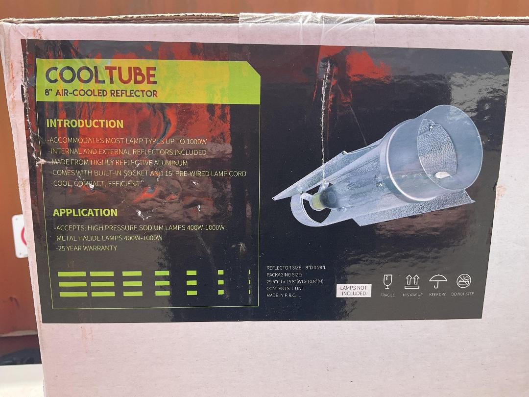Photo '2' of Cooltube 8” Air-Cooled Reflector Photo '2' of Cooltube 8” Air-Cooled Reflector