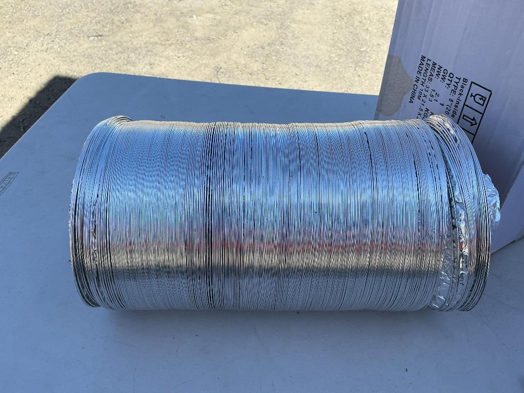 Photo '3' of 4x Black-Inside Foil Ducting (203mmX10m)